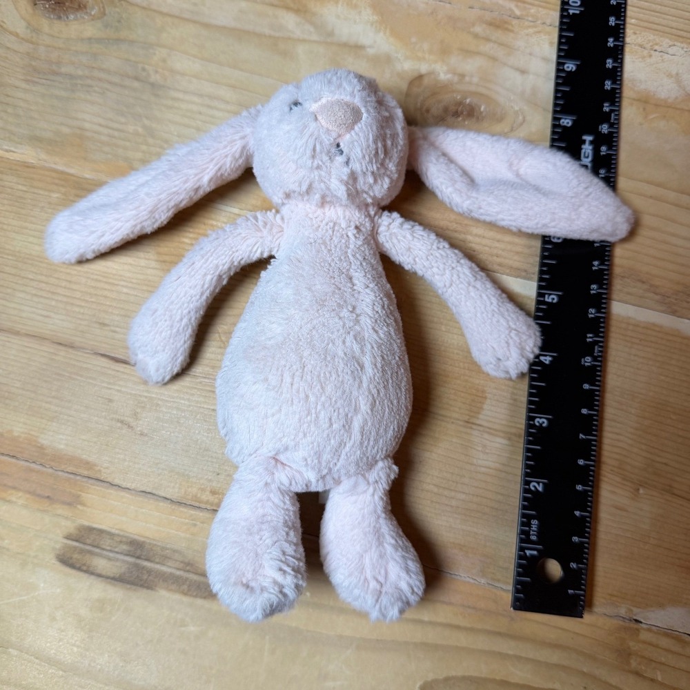 Little Jellycat Zara Home Pink Bashful Bunny Rabbit Plush Stuffed Animal 8 Inch